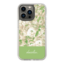Slim Protection Case［ dazzlin - PaintFlower - Green ］