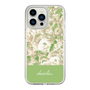Slim Protection Case［ dazzlin - PaintFlower - Green ］