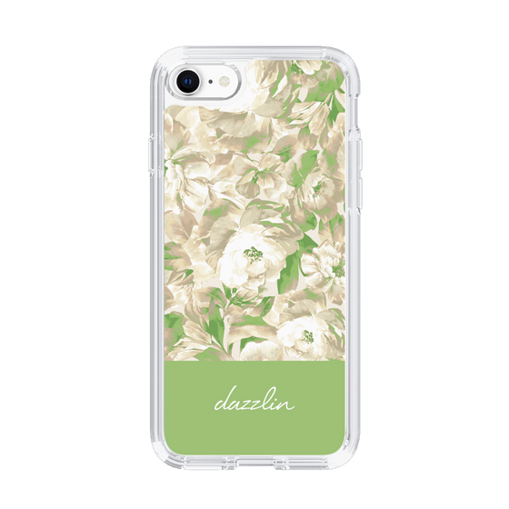 Slim Protection Case［ dazzlin - PaintFlower - Green ］