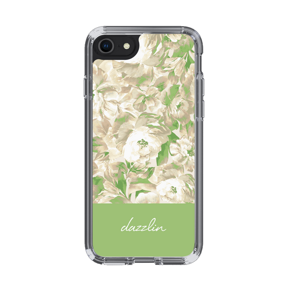Slim Protection Case［ dazzlin - PaintFlower - Green ］