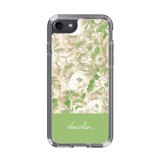 Slim Protection Case［ dazzlin - PaintFlower - Green ］