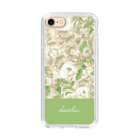 Slim Protection Case［ dazzlin - PaintFlower - Green ］