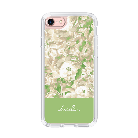 Slim Protection Case［ dazzlin - PaintFlower - Green ］