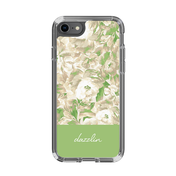 Slim Protection Case［ dazzlin - PaintFlower - Green ］