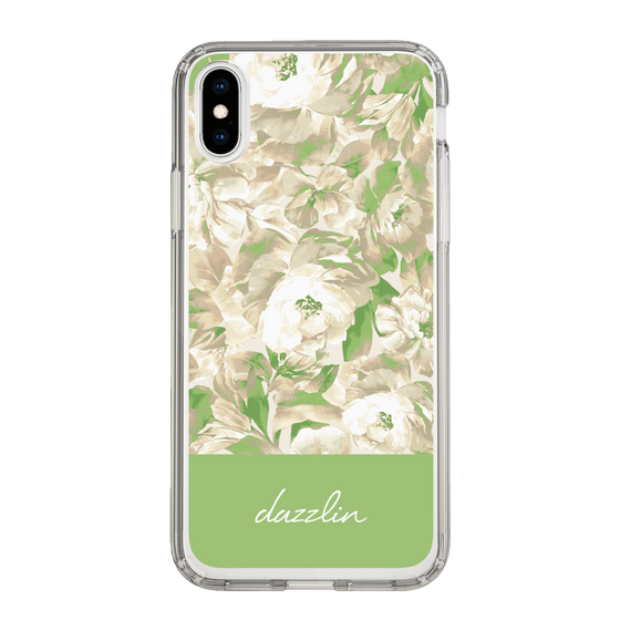 Slim Protection Case［ dazzlin - PaintFlower - Green ］