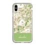 Slim Protection Case［ dazzlin - PaintFlower - Green ］
