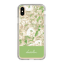 Slim Protection Case［ dazzlin - PaintFlower - Green ］