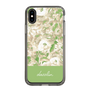 Slim Protection Case［ dazzlin - PaintFlower - Green ］