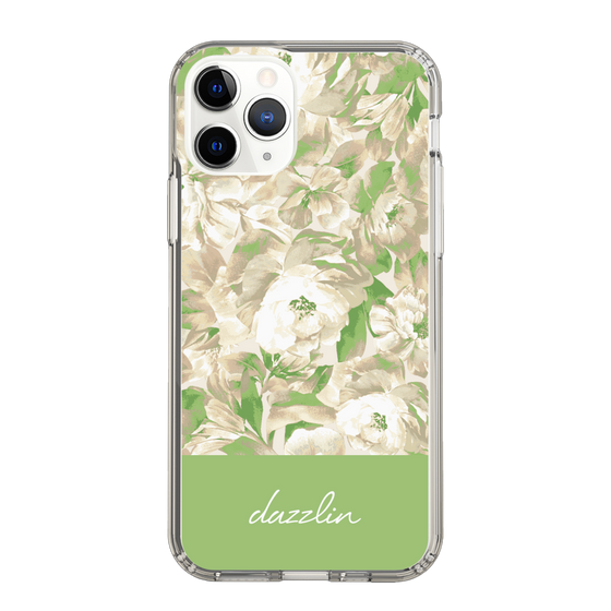 Slim Protection Case［ dazzlin - PaintFlower - Green ］