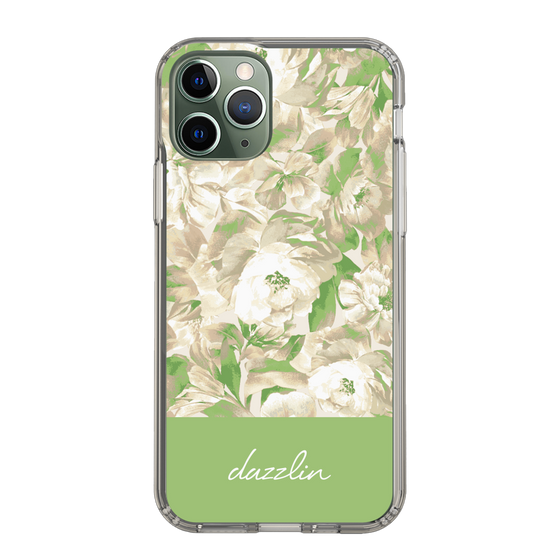 Slim Protection Case［ dazzlin - PaintFlower - Green ］