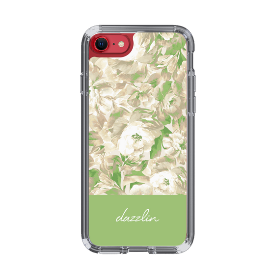 Slim Protection Case［ dazzlin - PaintFlower - Green ］