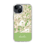 Slim Protection Case［ dazzlin - PaintFlower - Green ］