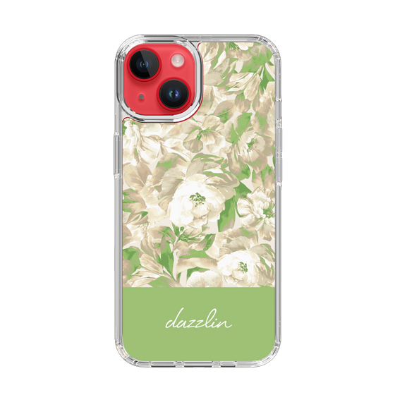 Slim Protection Case［ dazzlin - PaintFlower - Green ］