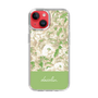 Slim Protection Case［ dazzlin - PaintFlower - Green ］