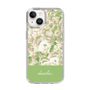 Slim Protection Case［ dazzlin - PaintFlower - Green ］