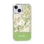 Slim Protection Case［ dazzlin - PaintFlower - Green ］