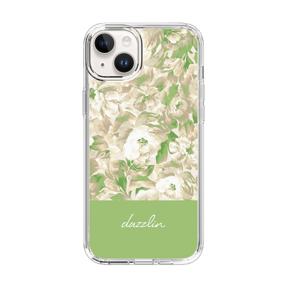 Slim Protection Case［ dazzlin - PaintFlower - Green ］
