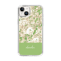 Slim Protection Case［ dazzlin - PaintFlower - Green ］