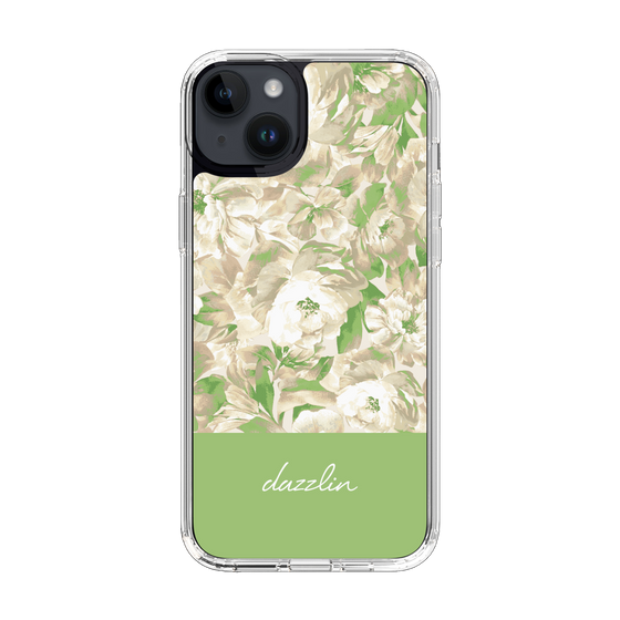 Slim Protection Case［ dazzlin - PaintFlower - Green ］