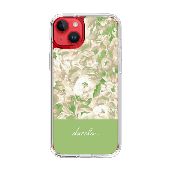 Slim Protection Case［ dazzlin - PaintFlower - Green ］