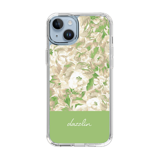 Slim Protection Case［ dazzlin - PaintFlower - Green ］