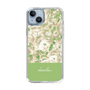 Slim Protection Case［ dazzlin - PaintFlower - Green ］