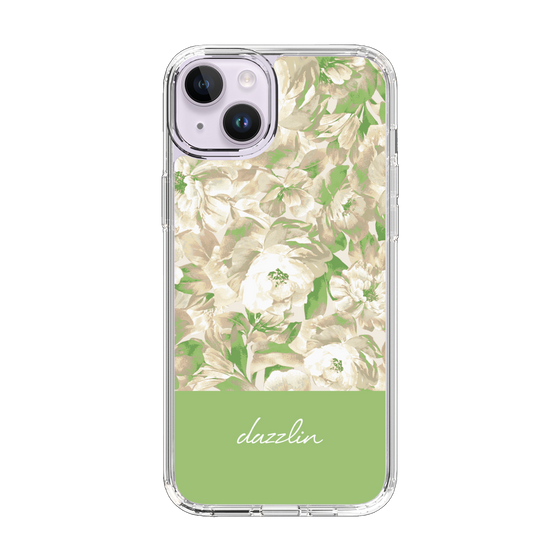 Slim Protection Case［ dazzlin - PaintFlower - Green ］