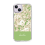 Slim Protection Case［ dazzlin - PaintFlower - Green ］