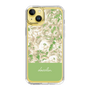 Slim Protection Case［ dazzlin - PaintFlower - Green ］