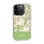 Slim Protection Case［ dazzlin - PaintFlower - Green ］