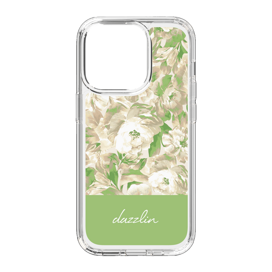 Slim Protection Case［ dazzlin - PaintFlower - Green ］