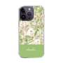 Slim Protection Case［ dazzlin - PaintFlower - Green ］