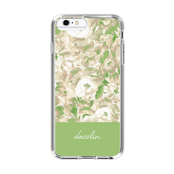 Slim Protection Case［ dazzlin - PaintFlower - Green ］