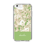 Slim Protection Case［ dazzlin - PaintFlower - Green ］