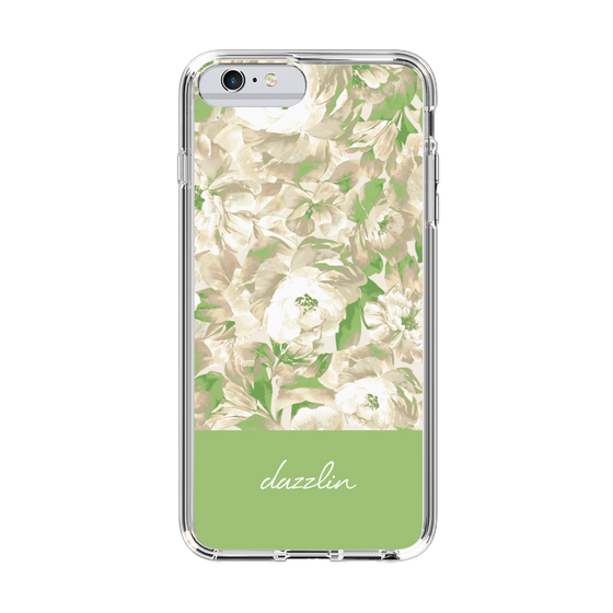 Slim Protection Case［ dazzlin - PaintFlower - Green ］