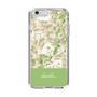 Slim Protection Case［ dazzlin - PaintFlower - Green ］