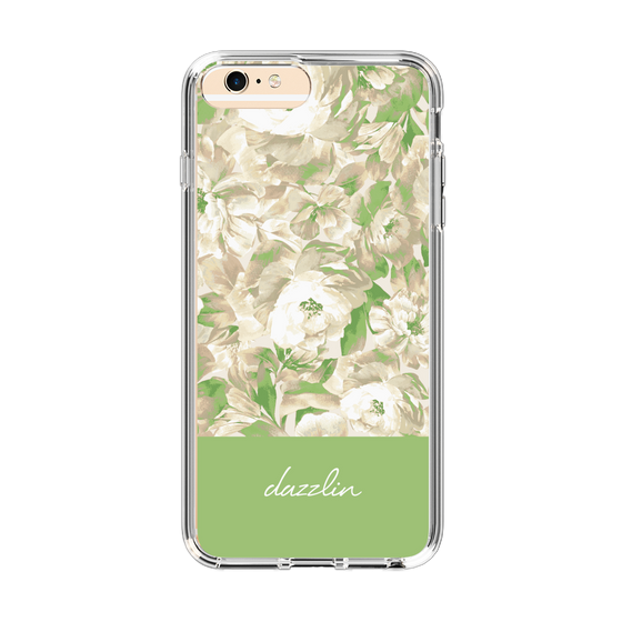 Slim Protection Case［ dazzlin - PaintFlower - Green ］