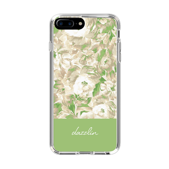 Slim Protection Case［ dazzlin - PaintFlower - Green ］
