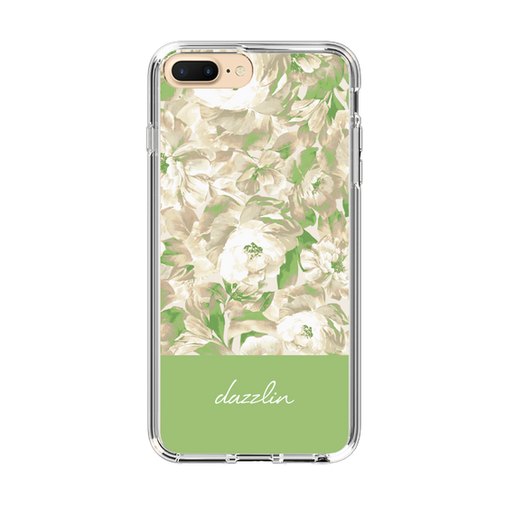 Slim Protection Case［ dazzlin - PaintFlower - Green ］