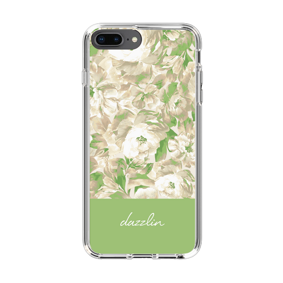 Slim Protection Case［ dazzlin - PaintFlower - Green ］