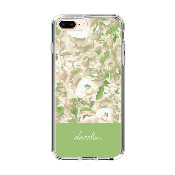 Slim Protection Case［ dazzlin - PaintFlower - Green ］