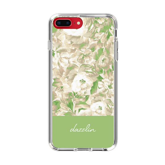 Slim Protection Case［ dazzlin - PaintFlower - Green ］