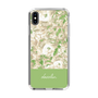 Slim Protection Case［ dazzlin - PaintFlower - Green ］