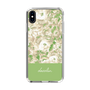 Slim Protection Case［ dazzlin - PaintFlower - Green ］