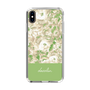 Slim Protection Case［ dazzlin - PaintFlower - Green ］