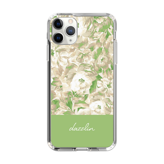 Slim Protection Case［ dazzlin - PaintFlower - Green ］