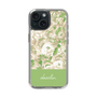 Slim Protection Case［ dazzlin - PaintFlower - Green ］