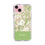 Slim Protection Case［ dazzlin - PaintFlower - Green ］
