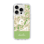 Slim Protection Case［ dazzlin - PaintFlower - Green ］