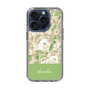 Slim Protection Case［ dazzlin - PaintFlower - Green ］